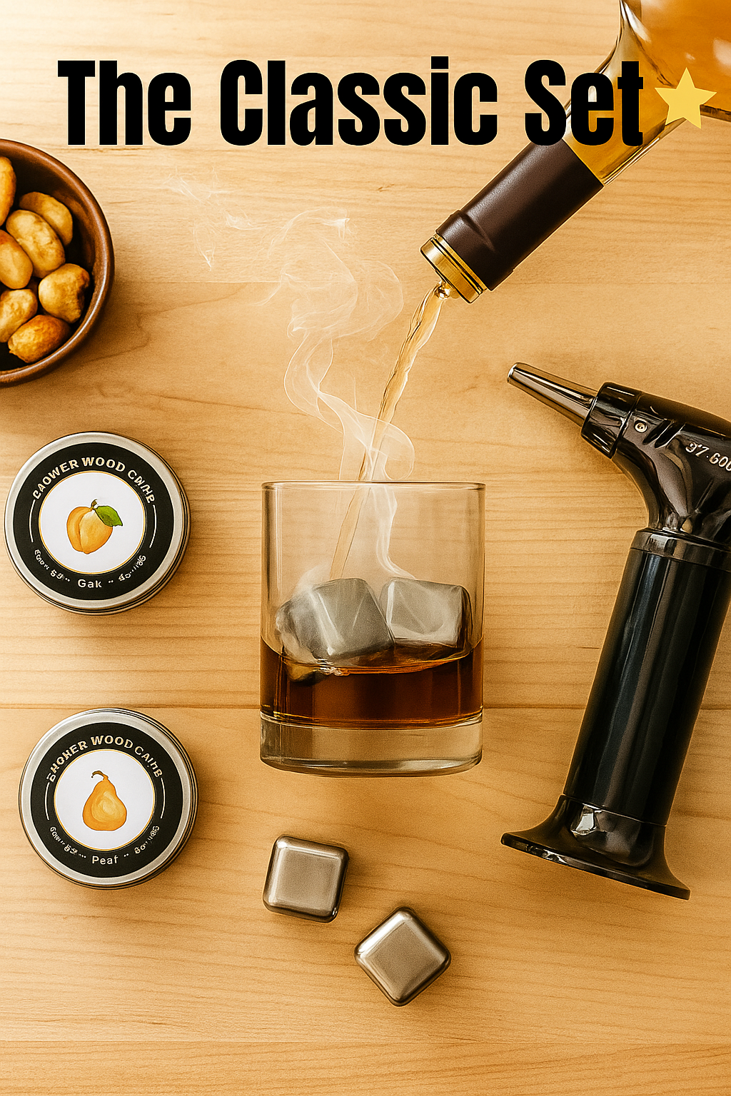 Soliva Cocktail Smoker - Full Kit
